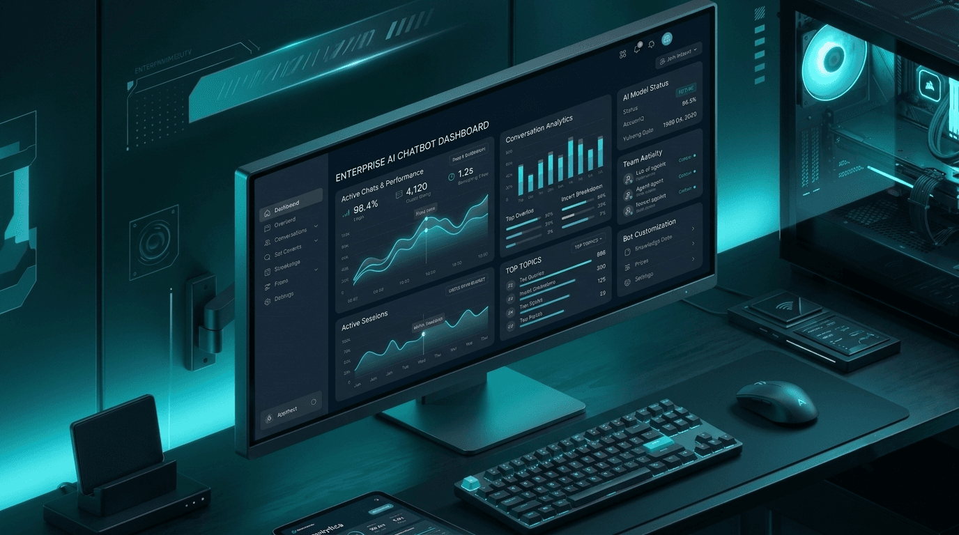 Advanced AI Chatbot Platform – Case Study Preview Advanced AI Chatbot Platform